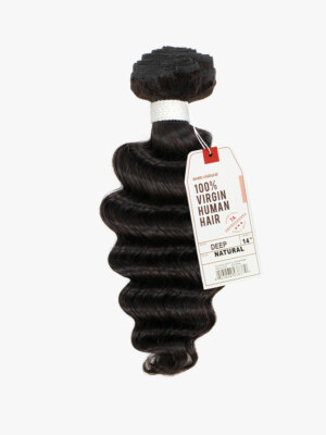 SENSATIONNEL BARE&NATURAL 100% VIRGIN HUMAN HAIR WEAVE - 7A DEEP