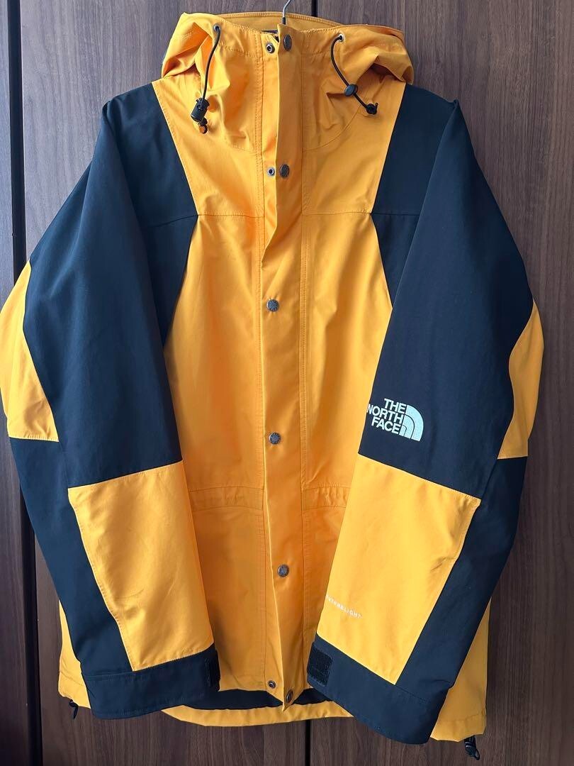 レア美品【THE NORTH FACE/ノースフェイス】1994 RETRO MOUNTAIN LIGHT JACKET YELLOW マウンテンライト ジャケット イエロー パーカー THE NORTH FACE 1994 RETRO MOUNTAIN LIGHT FUTURELIGHT JACKET