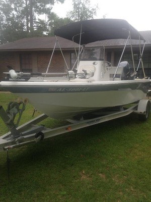 2009 nautic star bay boat, 18ft (18.1)