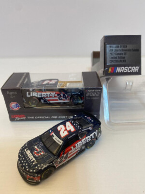 NASCAR 2022 WILLIAM BYRON #24 LIBERTY UNIVERSITY PATRIOTIC SALUTES 1/64 CAR