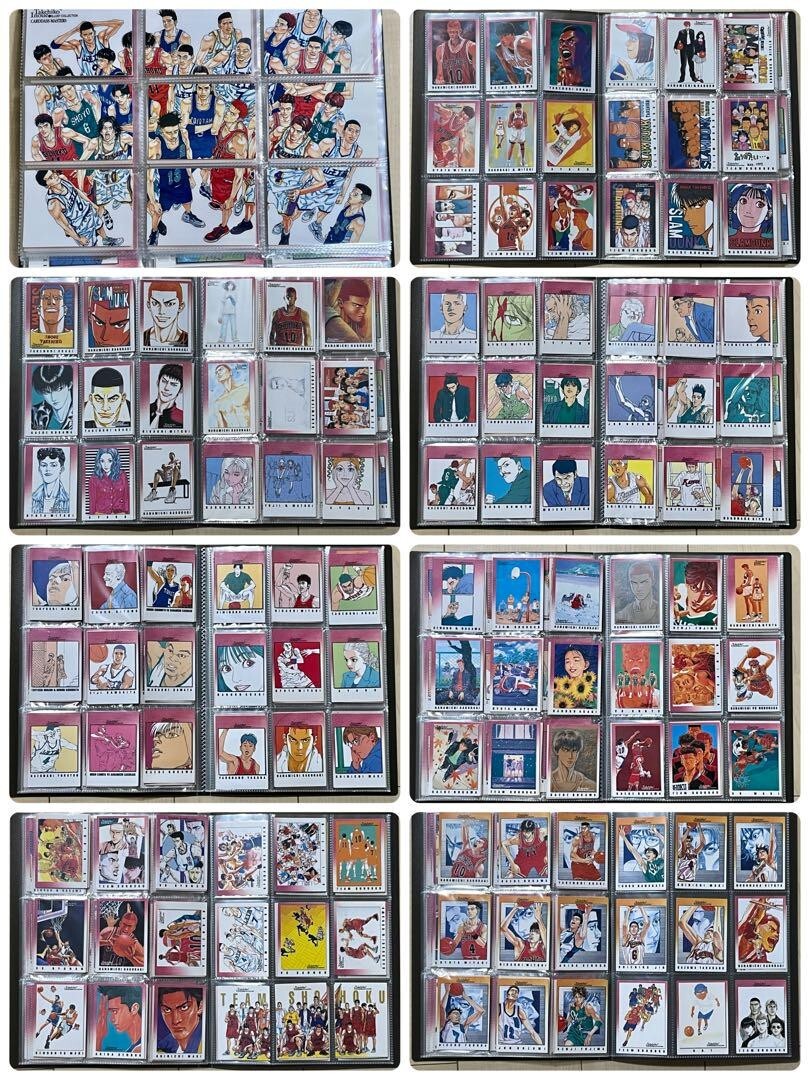 Slam Dunk Carddass Masters Normal All 135 types Black