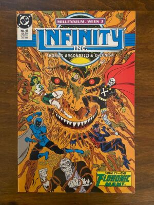 INFINITY INC #46 (DC, 1984) VF Roy Thomas
