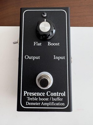 ギター Demeter Presence Control PRS-2 Demeter PRS-2 Presence Control Treble Booster Pedal Boxed | eBay