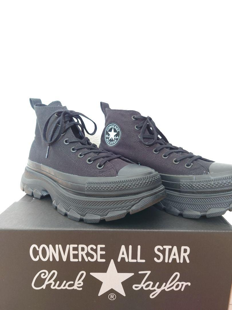 Converse All Star Trek Wave Hi Black Size US8 NEW from Japan