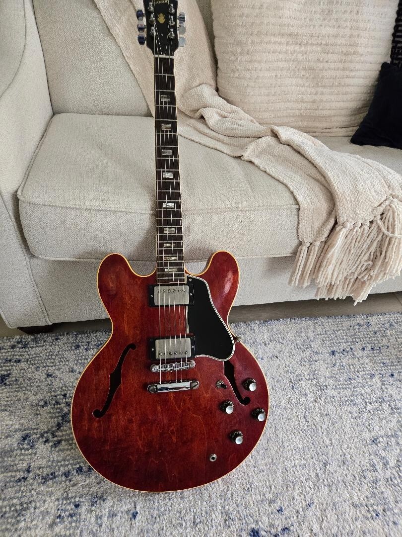 美品中古　Gibson ES-335 Memphis vos 1963 HC付き Gibson Memphis Historic Series 1963 ES-335 Block Reissue VOS