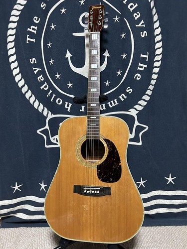 Kiso Suzuki Violin 製 Tomson TGF-351 Acoustic Guitar Tomson W-35 Kiso Suzuki Solid Top 1980 Japan