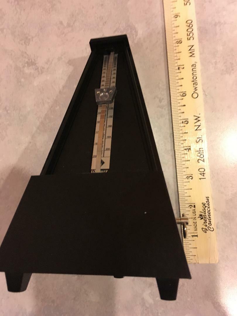 Wittner 845 Metronome (Black) Made In Germany, Works Very Well