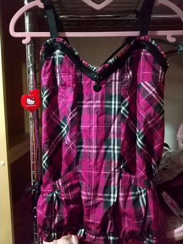 【Mサイズ】（ピンク）ルミニョン Candycheck panel dress fotor_2023-4-21_15_7_15.jpg?v=