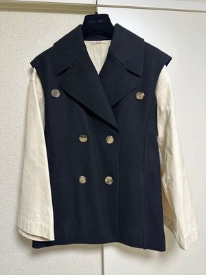 CELINE Coat Phoebe Philo women 40