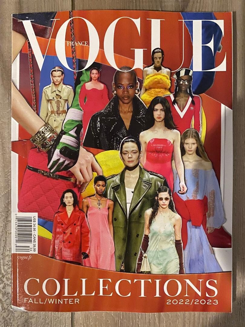 女性情報誌 Vogue France December 2022/January 2023 Vogue France December 2024 Cover (Vogue France)