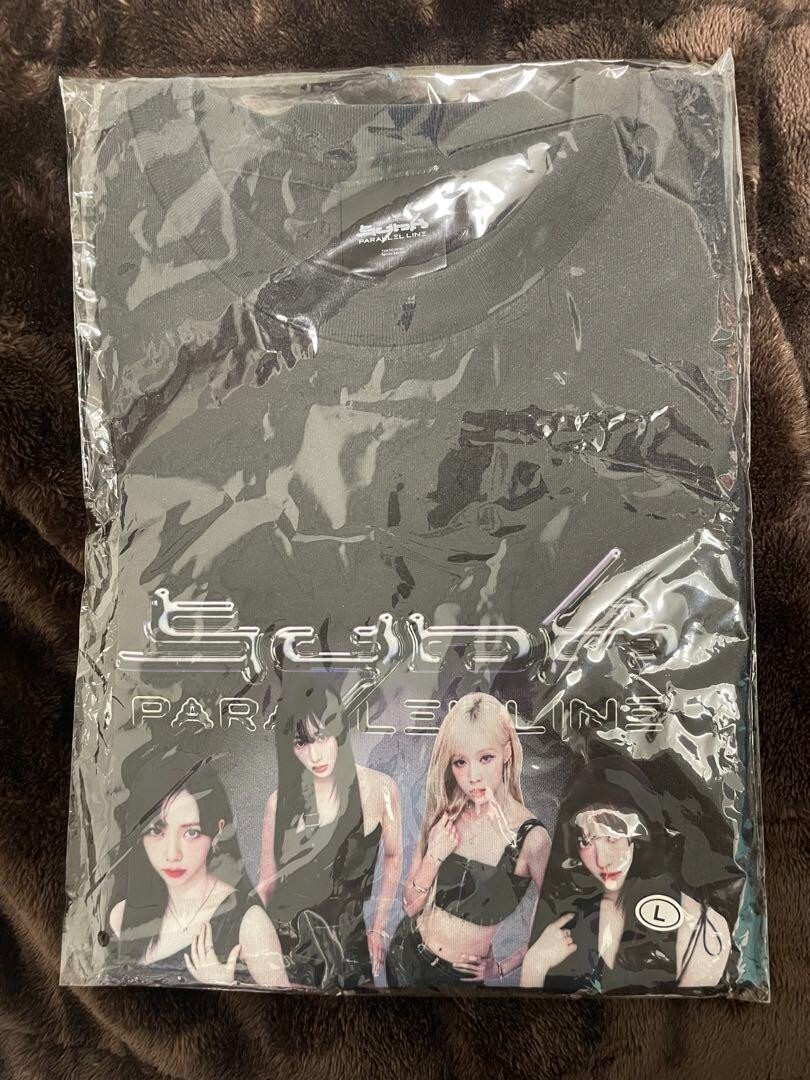 aespa 東京ドーム PARALLEL LINE ツアーTシャツ Lサイズ 2024