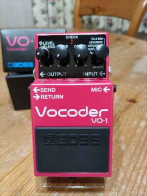 BOSS VO-1 Vocoder Guitar effector Guitar Effects Pedal From Japan NEW
