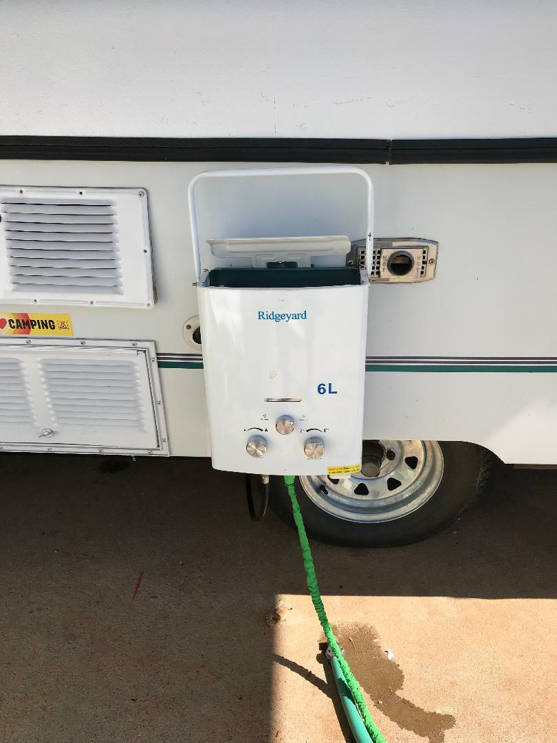 6L Propane Gas LPG Portable Tankless Hot Water Heater Outdoor RV's