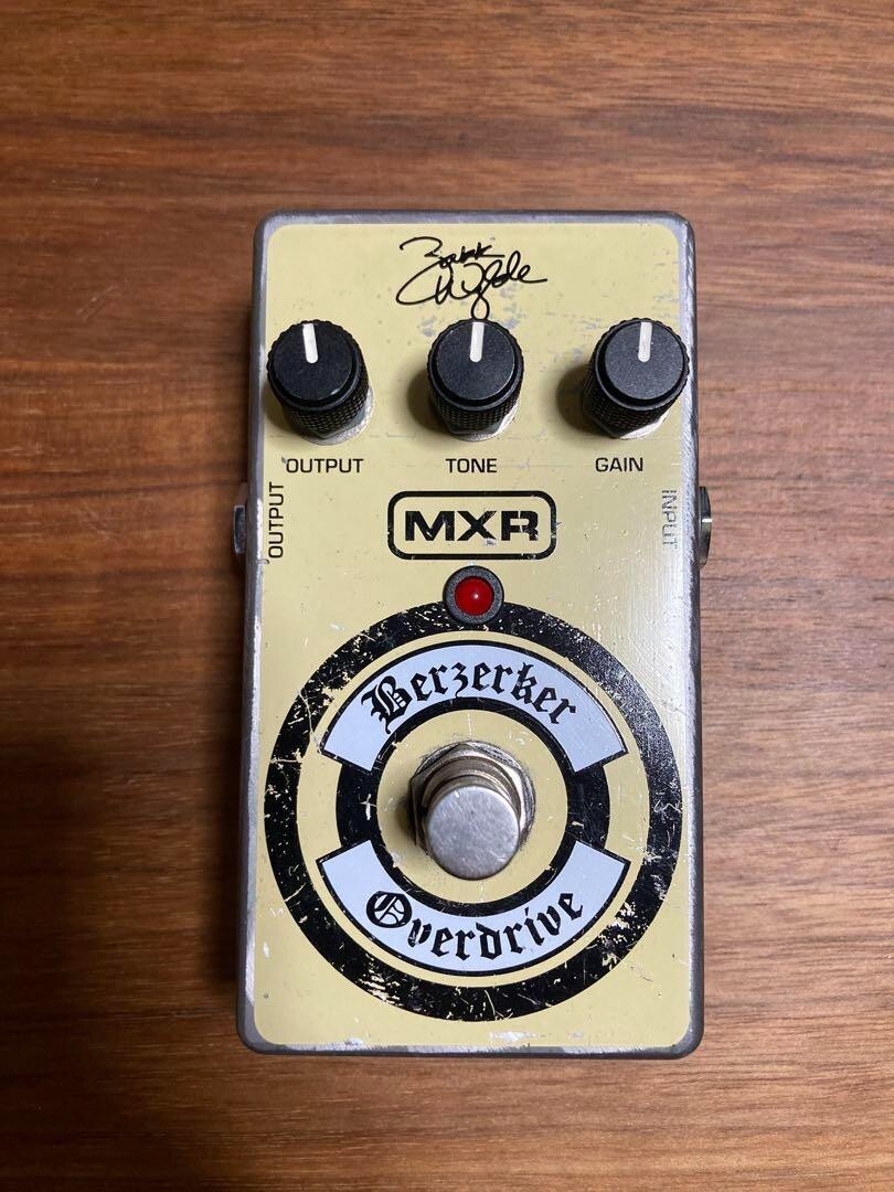 MXR Berzerker Overdrive ギターエフェクター ZW-44 MXR/ZW44 Berzerker Overdrive/オーバードライブ 送料無料