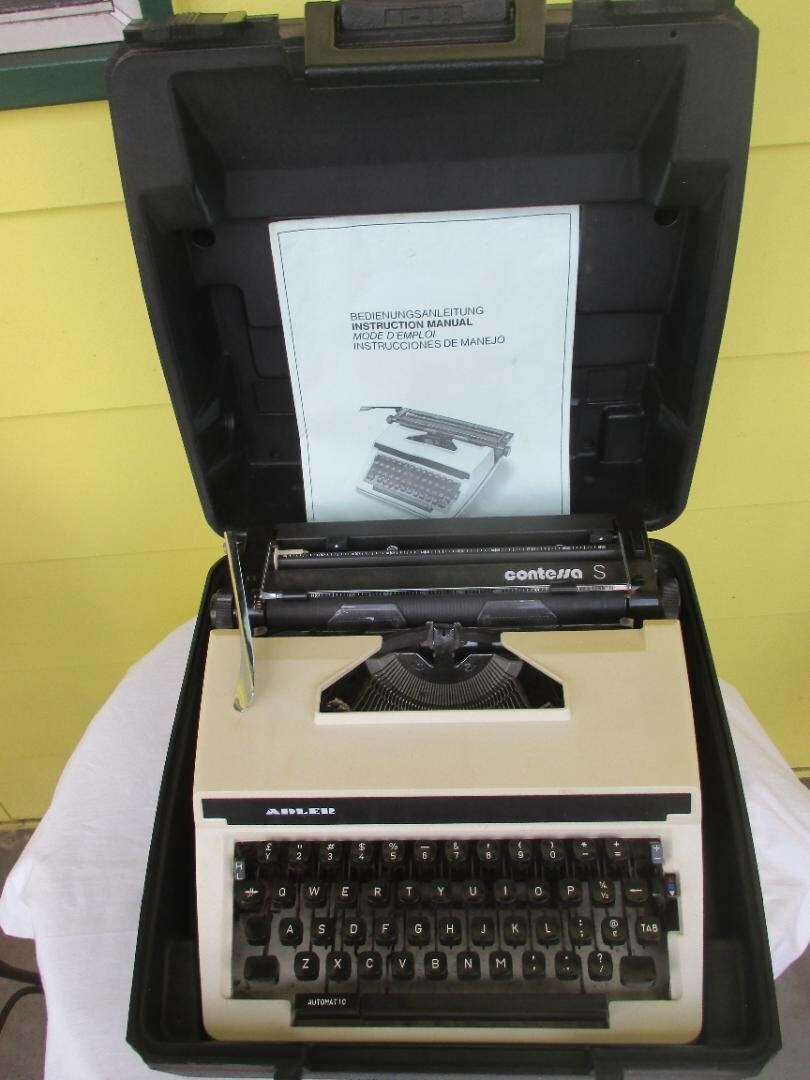美品 ADLER contessa S アドラー タイプライター Adler Contessa S 中古タイプライター｜タイプライター専門店の