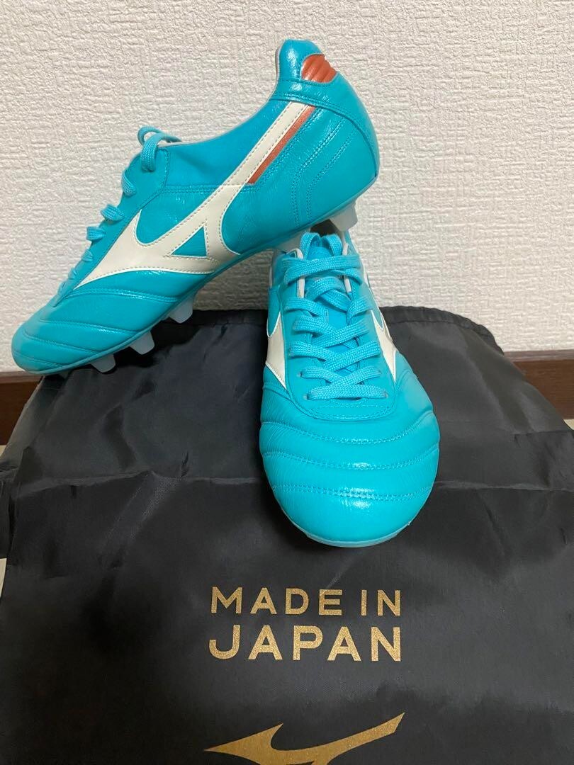 MIZUNO MORELIA2 Japan 新品未使用
サイズ　26.5cm Mizuno MORELIA 2 Japan Soccer Shoes US9 Azure Blue Limited