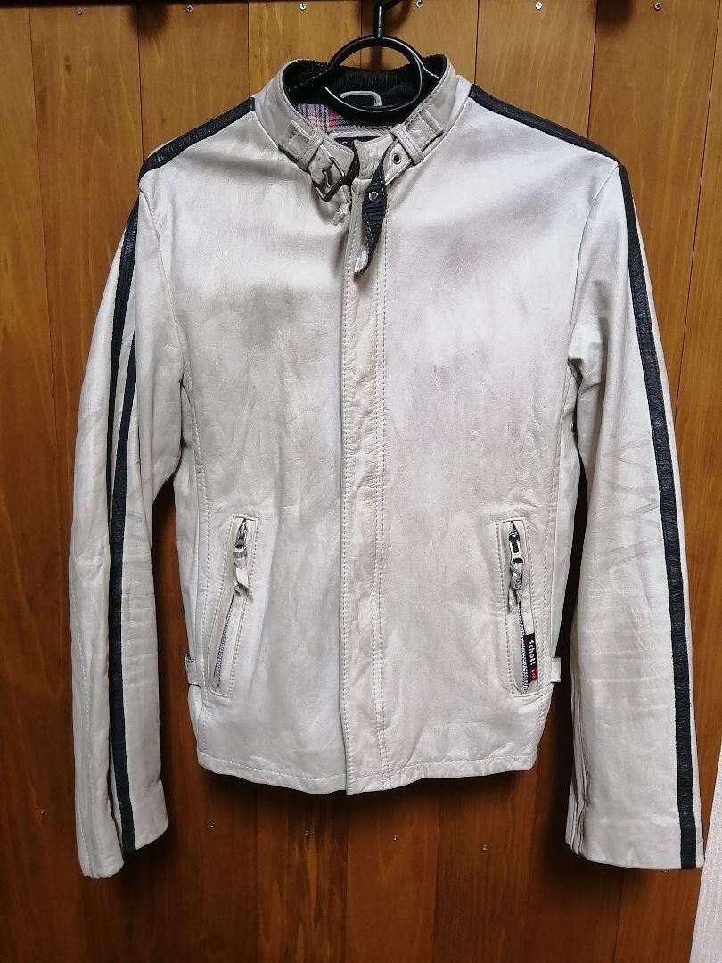 【美品】Schott LOOSE FIT LEATHER JKT Mサイズ Schott LOOSE FIT LEATHER JACKET M ブラック