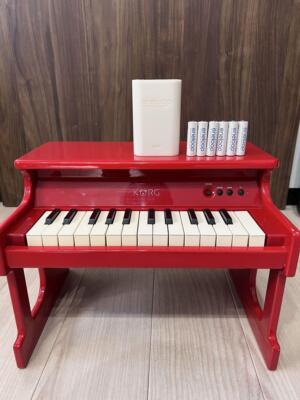 KORG Digital Tiny Piano 25 Mini keyboards For Kids Red Toy
