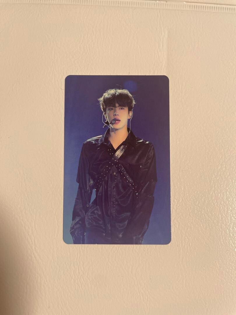 BTS LYS Europe Blu-ray ジン トレカ BTS JIN Love Yourself World Tour Europe Blu-ray Official