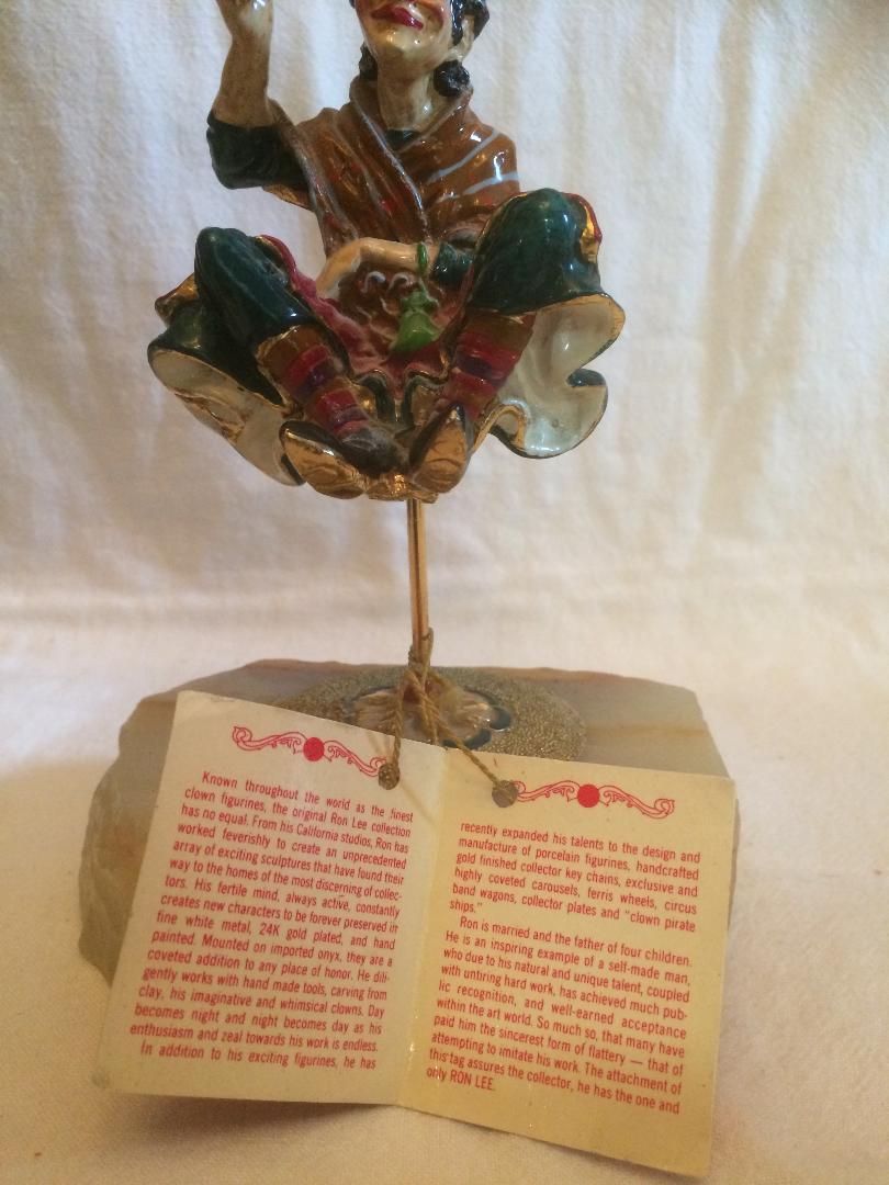 The Original Ron Lee Collection - clown - 1986 - Signed with Original Label