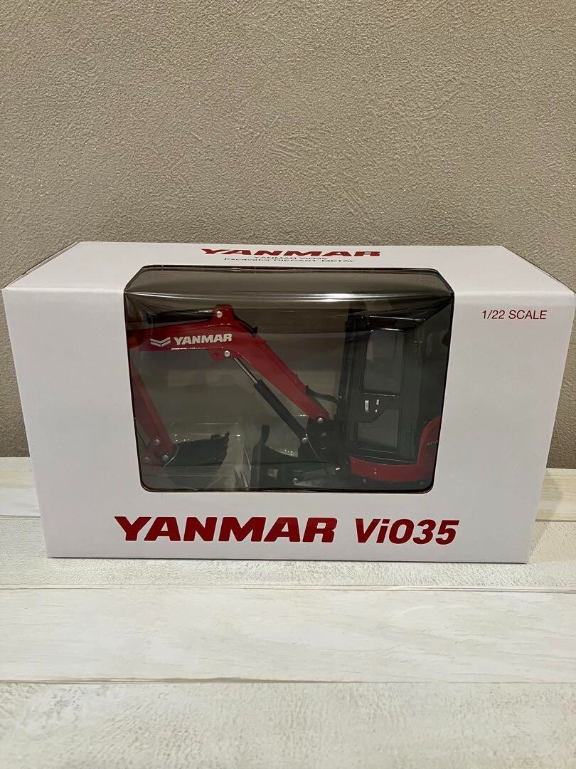 YANMAR ViC35 エクスカベーター 1/22スケール YANMAR ViC35 1/22スケール Excavator ショベルカー - メルカリ