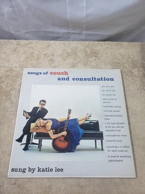 KATIE LEE ~ Songs Of Couch And Consultation ~ CNT-01 ~ 1957 ~ LP ~ EX