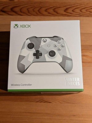 Microsoft Xbox One Wireless Controller Winter Forces, unopened, Free shipping