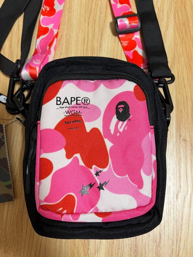 アクセサリー A BATHING APE MULTI COLOR SHOULDER BAG M A BATHING APE MULTI COLOR SHOULDER BAG M