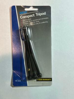 SAKAR Digital Camera Mini Tripod New In Box Fits All 35MM Digital Concepts TR023