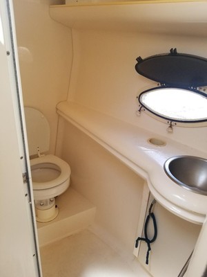 2000 Larson Cabrio Mid Cabin with Trailer