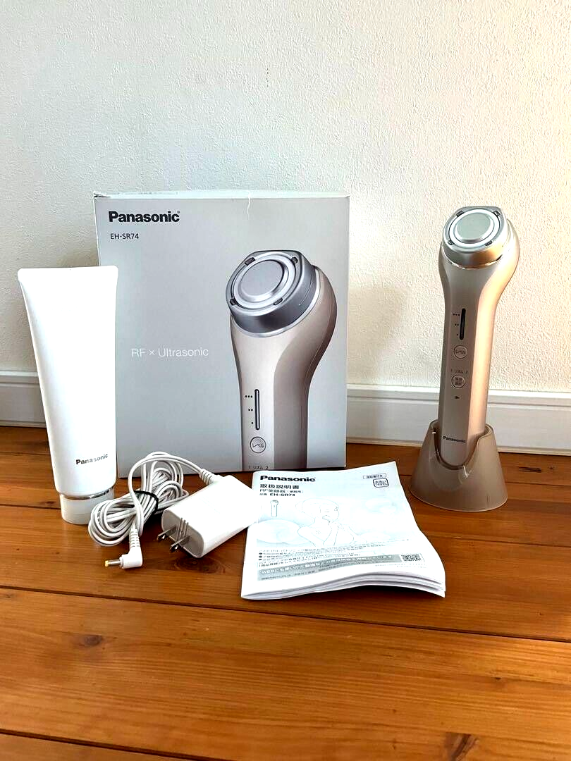 Panasonic EH-SR74-N RF Ultrasonic Facial Equipment Gold Panasonic EH-SR74-N RF Ultrasonic Facial Equipment Gold