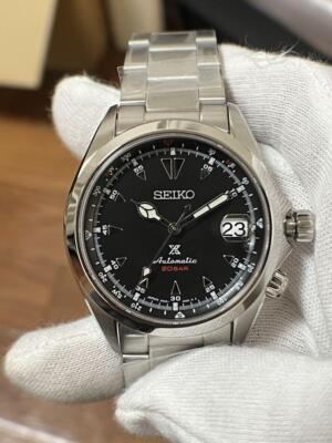 Pre-owned Seiko Prospex Sbdc087 Spb117j1 Black Stainless Steel Men's Watch In Box