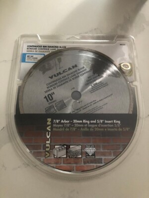 Vulcan 10'' Insert Ring Saw