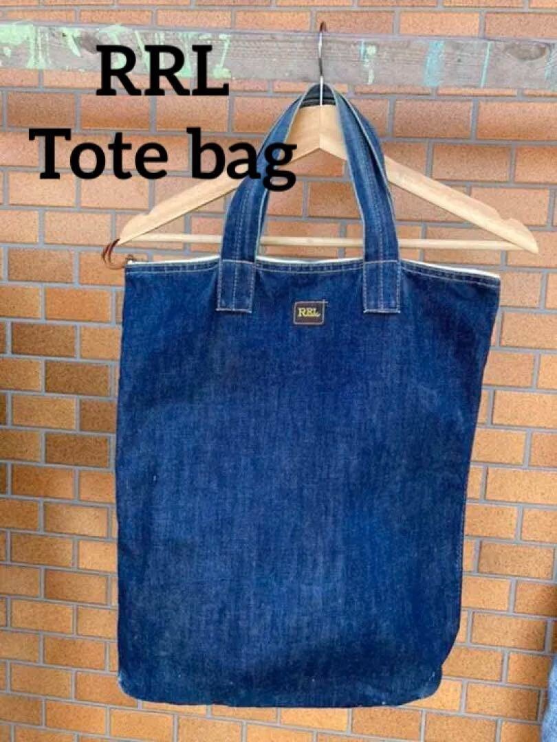 ダブルアールエル■RRL■Denim Tote■デニム・トート■コットン RRL Denim Tote デニム トートバッグ (RRL/トートバッグ) 494552