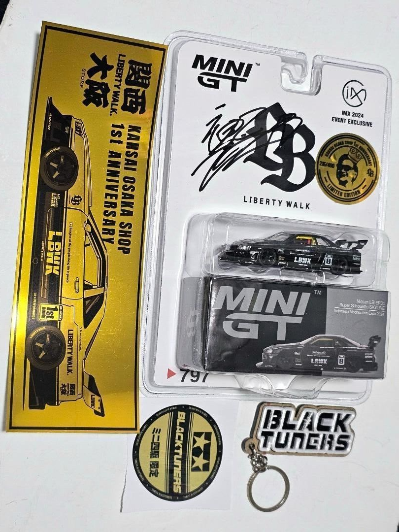 MINI GT 1:64 Nissan LB-ER34 Super Silhouette Skyline Osaka
