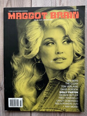 DOLLY PARTON Tom Verlaine MAGGOT BRAIN No 12 Spring 2023 The CLEAN Neo Boys CRAZ