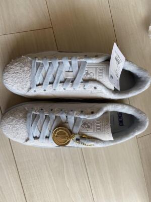 Pre-owned Puma X One Piece Suede Lufy Gear 5 Feather Gray 396524-01 Men's Us8.0 26.0cm