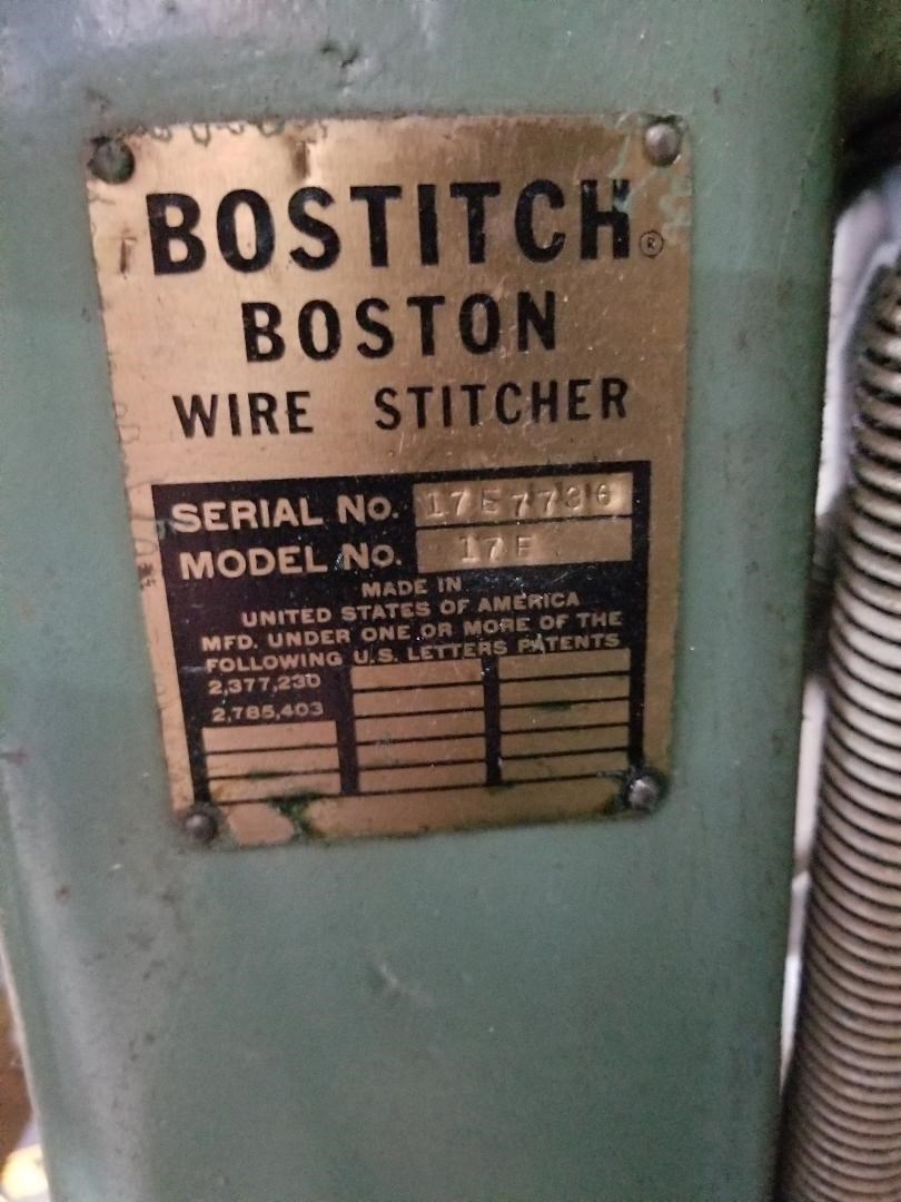 Bostitch Model 17E Multi head stapler.