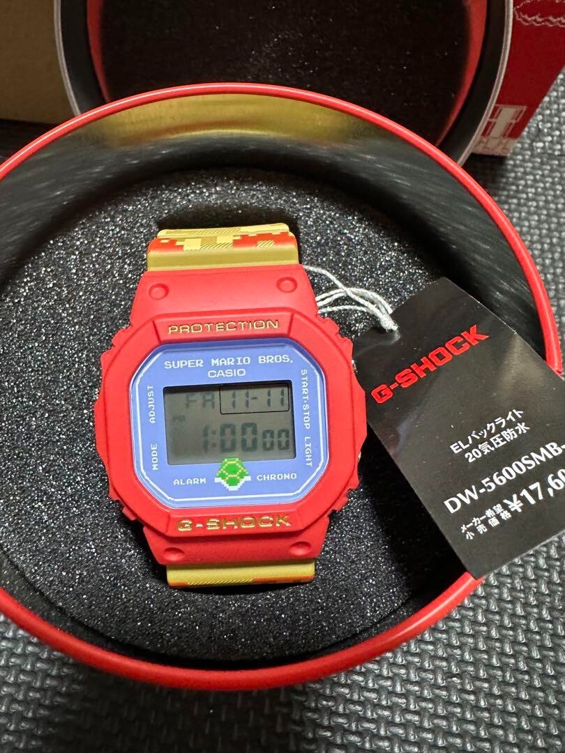 G-SHOCK×SUPER MARIO BROS. DW-5600SMB Unboxing and overview: G-SHOCK x Super Mario Bros. DW5600SMB