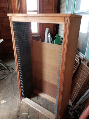 Binding Embossing Printing Type Cabinet