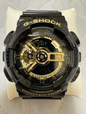 CASIO G-SHOCK GA-110MC 他、11本セット CASIO G-SHOCK GA110 Black Watch Used, Battery Replaced