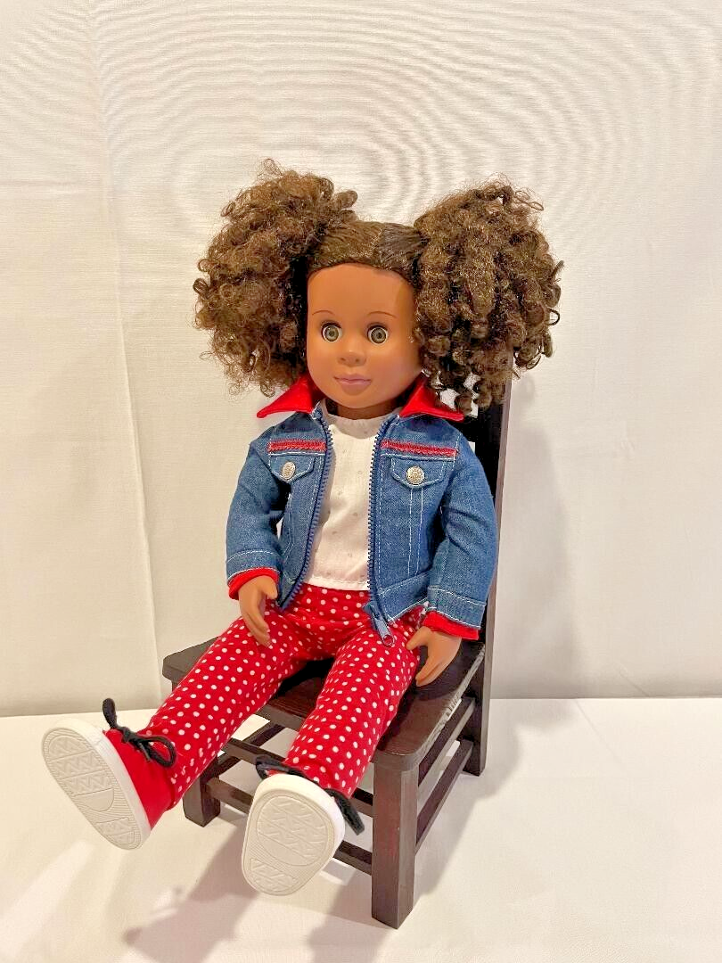 18 in.  African-American Our Generation Play Doll Denelle