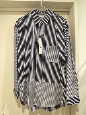 JIL SANDER UNIQLO Striped Shirt J Brand Size L F/S from Japan