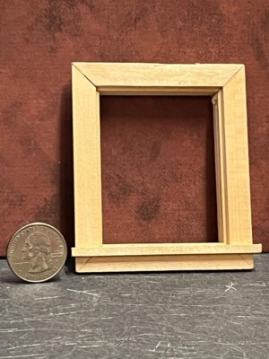 Dollhouse Miniature Single Window 1:12 one inch scale E184 Dollys Gallery