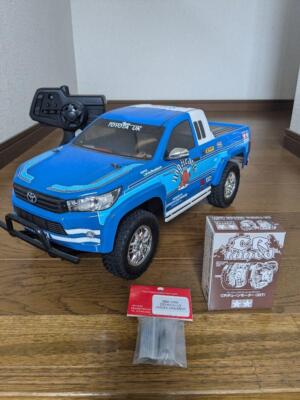 新品　未使用タミヤ TOYOTA HILUX EXTRA CAB Toyota Hilux Extra Cab 1/10 Scale Electric Rc 4Wd Off Road