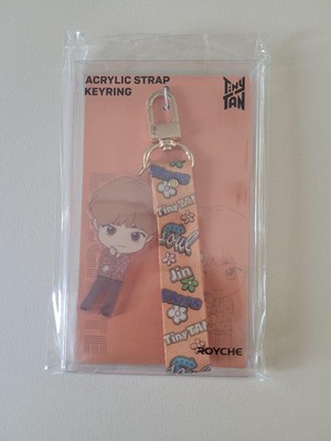 BTS Tinytan Jin Acrylic Strap Keyring Kpop