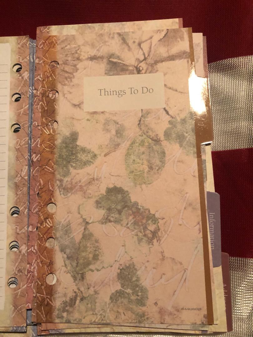 Day Timer #3 Weekly Planner (Undated) 6 3/4