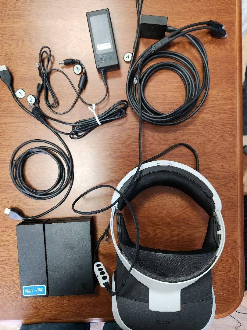 Sony PS VR PSVR PlayStation CUH-ZVR1 For PS4 Console Set