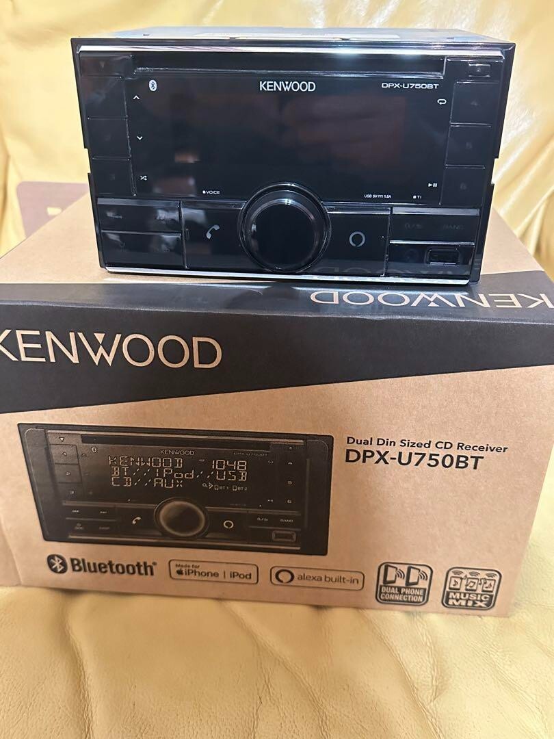 kenwood dpx5021m pioneer ts-x22セット Amazon.com: Kenwood DPX503BT Double DIN Bluetooth CD AM/FM