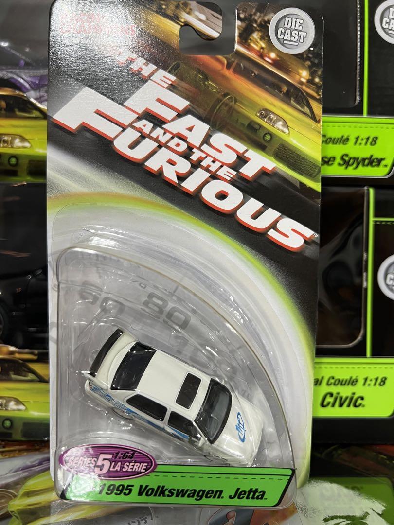 レーシングチャンピオン 1/64 フォルクスワーゲン ジェッタ 1995 RACING CHAMPIONS 1/64 Fast & Furious 1995 Volkswagen Jetta